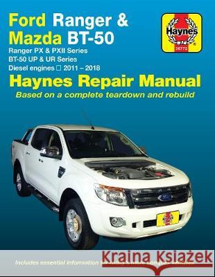 Ford Ranger/mazda Bt–50 (11–18) Haynes 9781620922781