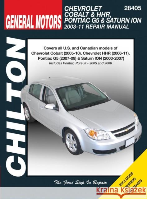 GM Chevy Cobalt, HHR/Pontiac G5 & Saturn Ion (2005-2010) Haynes Publishing 9781620923535 Haynes Manuals Inc