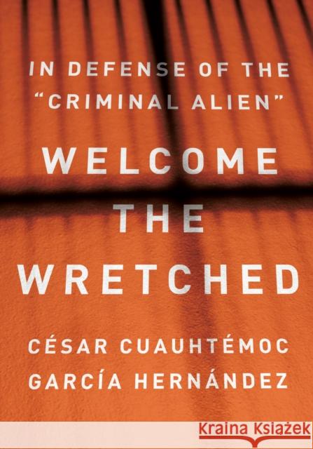 Welcome the Wretched: In Defense of the “Criminal Alien”  9781620977798 New Press