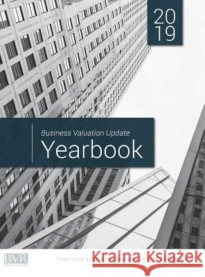 Business Valuation Update Yearbook 2019 Andrew Dzamba   9781621501534 Business Valuation Resources