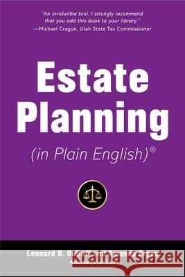 Estate Planning (in Plain English) Leonard D. DuBoff Amanda Bryan Colin MacKenzie 9781621537267 Allworth