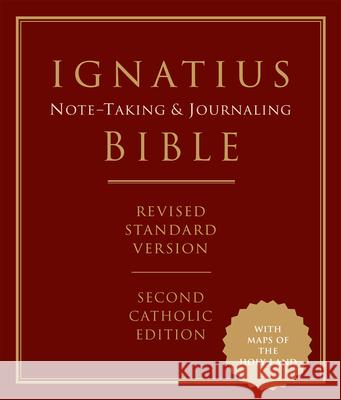 Ignatius Note-Taking & Journaling Bible Ignatius Press 9781621641902 Ignatius Press