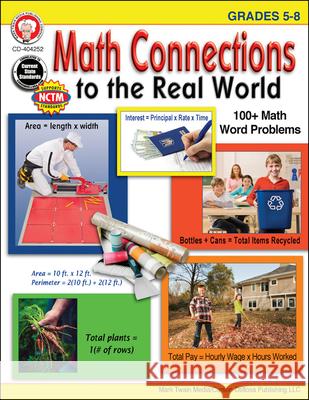 Math Connections to the Real World, Grades 5 - 8 Linda Armstrong 9781622235971