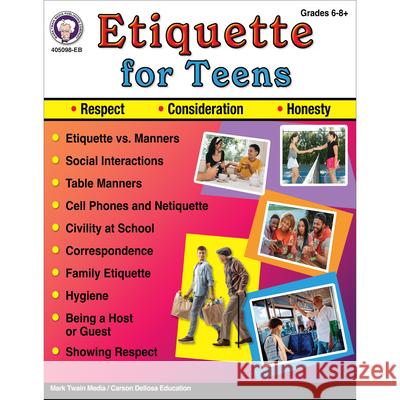 Etiquette for Teens Schyrlet Cameron 9781622239191