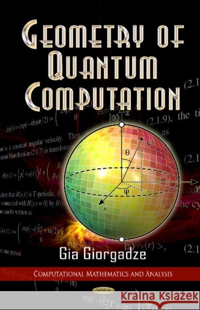 Geometry of Quantum Computations Gia Giorgadze 9781622573257 Nova Science Publishers Inc