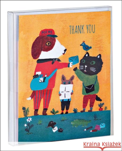 Doggy Thank You Notecard Set Yumi Kitagishi   9781623257118