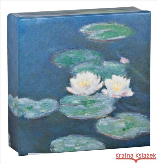 Monet Mini FlipTop Notecard Box Claude Monet   9781623257293