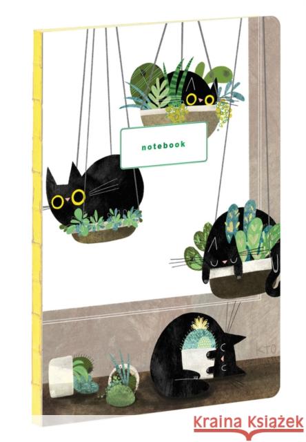 Caturday A5 Notebook Karen Obuhanych   9781623259051