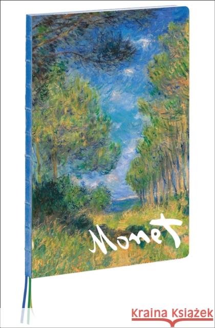 Pine Tree Path, Claude Monet A4 Notebook  9781623259310 teNeues Publishing Company