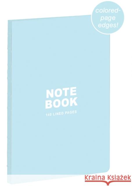 Pastel Blue A5 Notebook  9781623259587 teNeues Calendars & Stationery GmbH & Co. KG