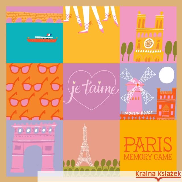 Paris Memory Game Min Heo Gloria Fowler 9781623260460