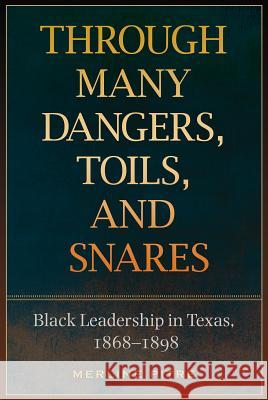 Through Many Dangers, Toils and Snares: Black Leadership in Texas, 1868-1898 Merline Pitre 9781623494827 Texas A&M University Press