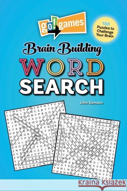Go!games Brain Building Word Search John Samson 9781623540852