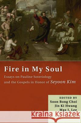 Fire in My Soul: Essays on Pauline Soteriology and the Gospels in Honor of Seyoon Kim Soon Bong Choi Jin Ki Hwang Max J. Lee 9781625641106