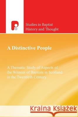 A Distinctive People Brian Talbot 9781625647740 Wipf & Stock Publishers