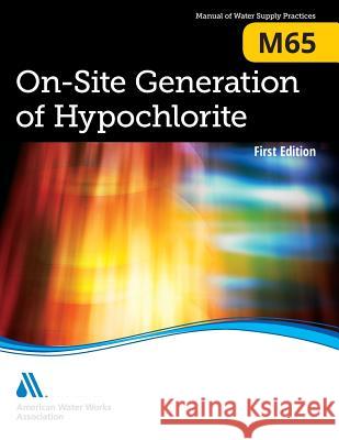 M65 On-Site Generation of Hypochlorite American Water Works Association 9781625760265 American Water Works Association