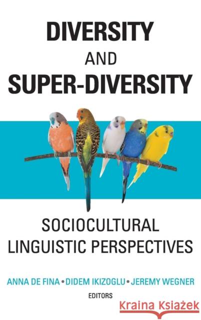 Diversity and Super-Diversity: Sociocultural Linguistic Perspectives Anna D Didem Ikizoglu Jeremy Wegner 9781626164215 Georgetown University Press
