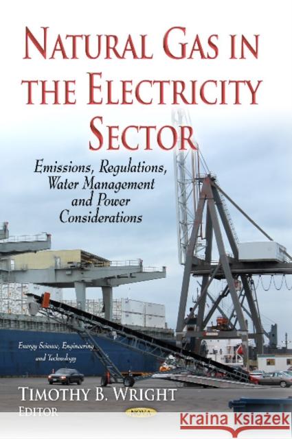 Natural Gas in the Electricity Sector: Emissions, Regulations, Water Management & Power Considerations Timothy B Wright 9781626186217 Nova Science Publishers Inc