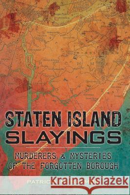 Staten Island Slayings:: Murderers & Mysteries of the Forgotten Borough Salmon, Patricia M. 9781626197558 History Press