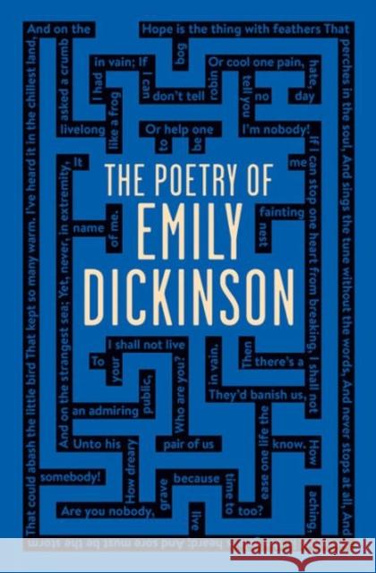 The Poetry of Emily Dickinson Emily Dickinson 9781626863897 Canterbury Classics