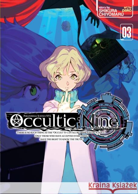 Occultic;Nine Vol. 3 (Light Novel) Chiyomaru Shikura 9781626926639 Seven Seas Entertainment, LLC