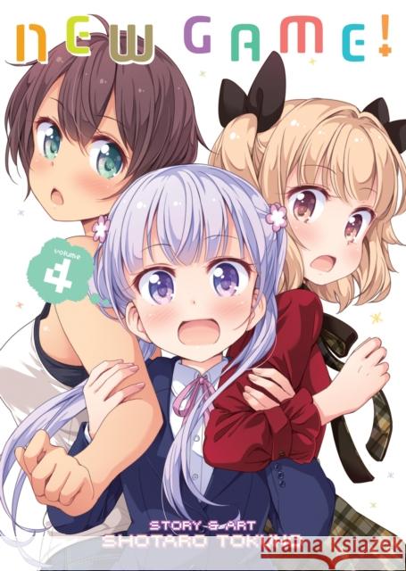 New Game! Vol. 4 Shoutarou Tokunou 9781626929623 Seven Seas
