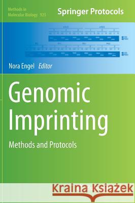 Genomic Imprinting: Methods and Protocols Engel, Nora 9781627030106 Humana Press