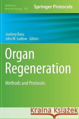 Organ Regeneration: Methods and Protocols Basu, Joydeep 9781627033626 Humana Press