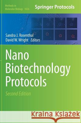 Nanobiotechnology Protocols Rosenthal, Sandra J. 9781627034678