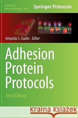 Adhesion Protein Protocols Amanda S. Coutts 9781627035378