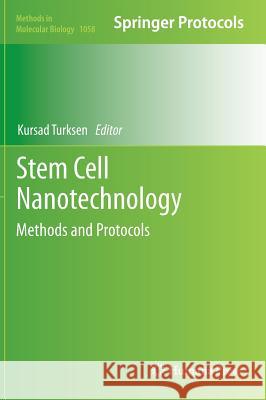 Stem Cell Nanotechnology: Methods and Protocols Turksen, Kursad 9781627035705