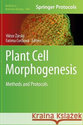 Plant Cell Morphogenesis: Methods and Protocols Zárský, Viktor 9781627036429