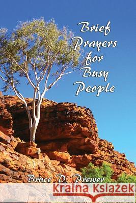 Brief Prayers for Busy People Bruce D. Prewer 9781628800906 Ideas Into Books Westview
