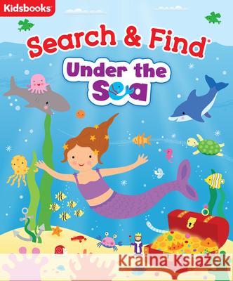 Search & Find Under the Sea Kidsbooks Publishing Jo Moon 9781628850604 Kidsbooks Publishing
