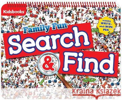 Family Fun Search & Find Kidsbooks Publishing Tony Tallarico 9781628858921 Kidsbooks Publishing