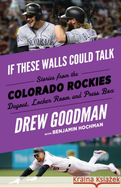 If These Walls Could Talk: Colorado Rockies: Stories from the Colorado Rockies Dugout, Locker Room, and Press Box Drew Goodman Benjamin Hochman Bud Black 9781629376356