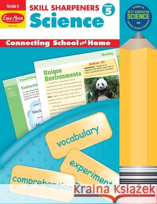 Skill Sharpeners: Science, Grade 5 Workbook Evan-Moor Corporation 9781629381572 Evan-Moor Educational Publishers