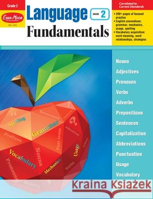 Language Fundamentals, Grade 2 Teacher Resource Evan-Moor Corporation 9781629382180 Evan-Moor Educational Publishers