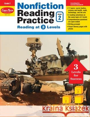 Nonfiction Reading Practice, Grade 2 Teacher Resource Evan-Moor Corporation 9781629383163 Evan-Moor Educational Publishers