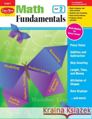 Math Fundamentals, Grade 2 Teacher Resource Evan-Moor Corporation 9781629383286 Evan-Moor Educational Publishers