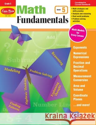 Math Fundamentals, Grade 5 Teacher Resource Evan-Moor Corporation 9781629383316 Evan-Moor Educational Publishers