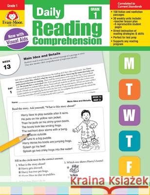 Daily Reading Comprehension, Grade 1 Teacher Edition Evan-Moor Corporation 9781629384740 Evan Moor Educational Publishers