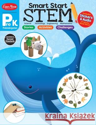 Smart Start: Stem, Prek Workbook Evan-Moor Corporation 9781629385396 Evan Moor Educational Publishers