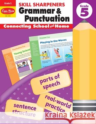 Skill Sharpeners: Grammar & Punctuation, Grade 5 Workbook Evan-Moor Corporation 9781629388731 Evan-Moor Educational Publishers