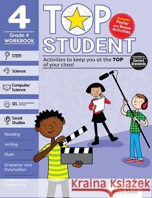 Top Student, Grade 4 Workbook Evan-Moor Corporation 9781629389783 Evan-Moor Educational Publishers