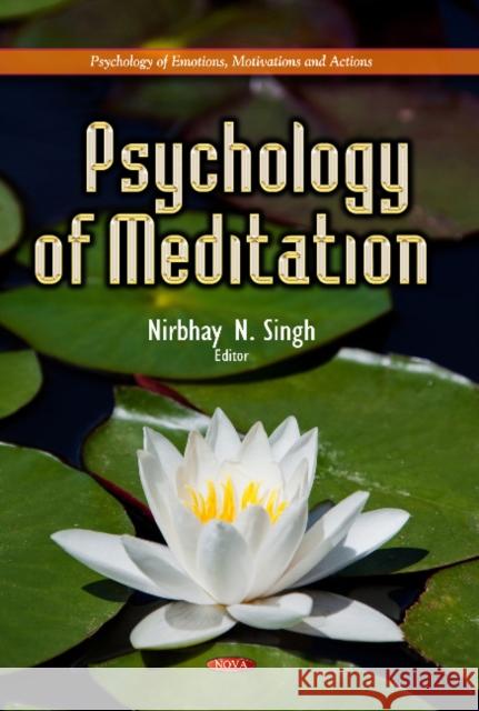 Psychology of Meditation   9781629486376 