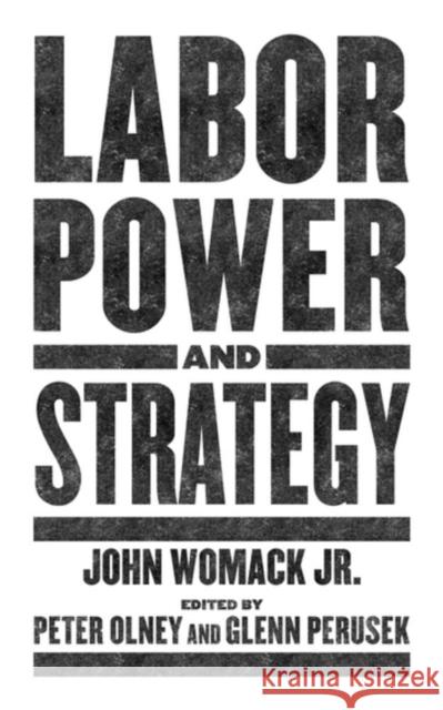 Labor Power and Strategy Womack Jr, John 9781629639741 PM Press