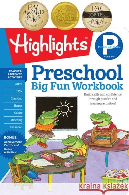 Preschool Big Fun Workbook Highlights Learning 9781629797625 Highlights Press