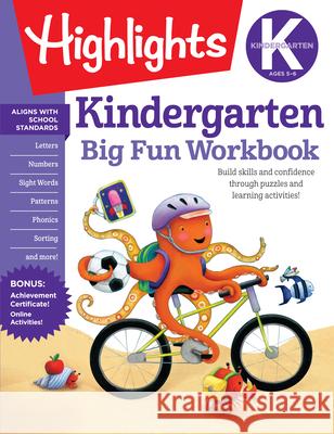 Kindergarten Big Fun Workbook Highlights Learning 9781629797632 Highlights Press