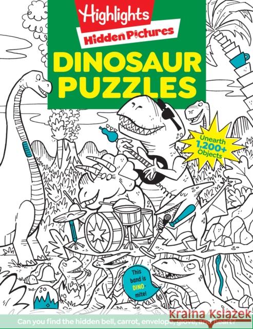 Dinosaur Puzzles Highlights 9781629797809 Highlights Press